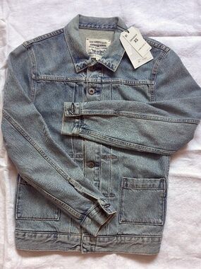 NWT Levi'‎s  Made Crafted Type II 2 Trucker Jacket Indigo Denim XS